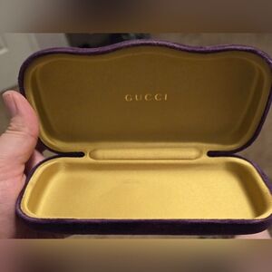 Gucci Velvet Eyeglass Case